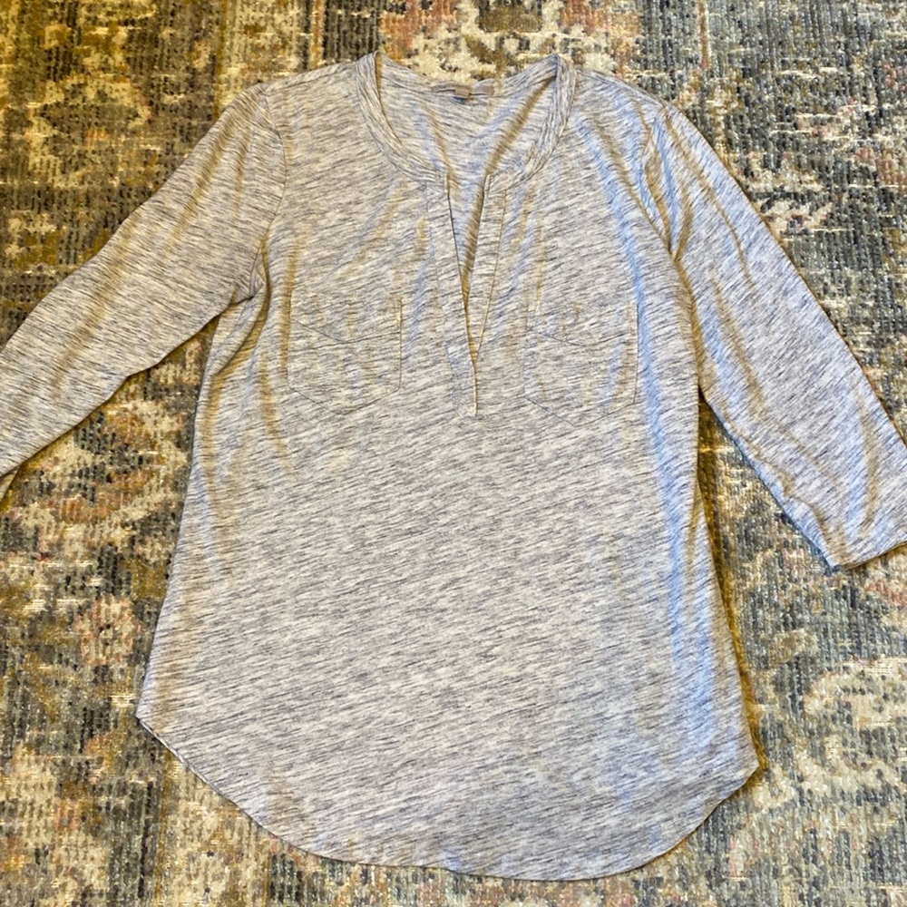 Gap Heathered Gray Shirt